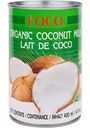 Молоко кокосовое Foco Organic, 400 мл