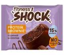 Печенье Fitnesshock Брауни горячий шоколад глазированное, 50г