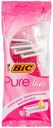 Станки для бритья "Pure 3 Lady", BIC, 4 шт.
