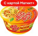 BIG BON Лапша в контейн. курица+соус сальса 85г(Маревен):24