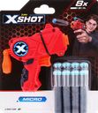 Набор игровой X-SHOT Бластер с мягкими снарядами, 9 предметов, Арт. 3613TQ1-2022-S001