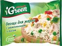 Овощи д/жарки Морозко Green с рисом и шампиньонами 400г