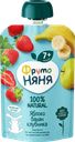 Десерт Фрутоняня, яблоко банан клубника, 90г