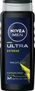 Гель для душа NIVEA Men ultra extreme