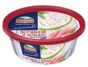 Сыр творожный 60% Hochland 140гр с ветчиной и  зеленью