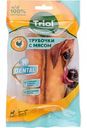 Трубочки жевательные Triol Dental с мясом курицы, 2 шт.