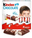 Шоколад молочный Kinder Chocolate с молочной начинкой, 50г