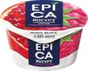 Йогурт 4,8% Epica Гранат-малина, 130 г