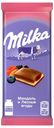 Шоколад Milka молочный миндаль и лесные ягоды, 90 г