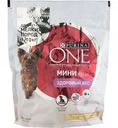 Корм для собак мелких пород до 10 кг Purina One с высоким содержанием индейки и с рисом, 600 г