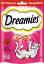 Лакомство для кошек DREAMIES Подушечки с говядиной, 140г