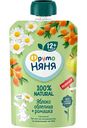 Пюре ФрутоНяня Яблоко, облепиха + ромашка, с 12 месяцев, 90г