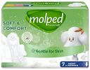 Прокладки ночные Molped женские гигиенические с крылышками, 7шт