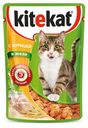 Влажный корм для кошек Kitekat c сочными кусочками курицы в желе, 85 г