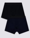 Трусы мужские INCOMFORT боксеры р. S–XXL, черные, синие, Арт. МТ 14, 2шт