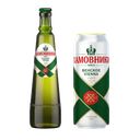 Пиво Хамовники Венское, светлое, фильтрованное, 4,5%, банка, стекло, 0,45 л