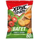 Сухарики Хрусteam Багет Томат-Зелень, 60г