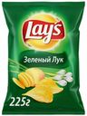 Чипсы картофельные Lay's Молодой зеленый лук 225 г
