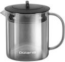 Чайник заварочный Polaris Graphit-1000TP со стальной колбой, 1 л