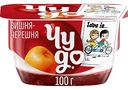Десерт творожный двухслойный Чудо вишня-черешня 4%, 100г