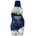 Средство для стирки AROMA DROP Aromatherapy, гель+кондиционер 2 в 1, жасмин-ветивер, 1л