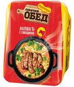 Лапша Роллтон Горячий обед с говядиной быстрого приготовления 85г