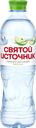 Напиток СВЯТОЙ ИСТОЧНИК со вкусом яблока, негазированный, 0.5л