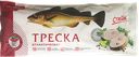 Стейк из трески ГОСТОВО мороженый глазированный, 600г