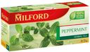 Напиток чайный Milford мята перечная, 20х1.5 г