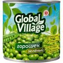Горошек Global Village зеленый из мозговых сортов 400г