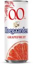 Безалкогольное пиво Hoegaarden Grapefruit светлое нефильтрованное пастеризованное 0,33 л