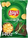 Чипсы картофельные LAY'S Молодой зеленый лук, 140г