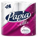 Туалетная бумага Papia Elite 4 слоя 4шт.