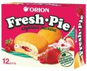 Пирожное бисквитное Fresh Pie Orion 12шт с клубнично-малиновой начинкой