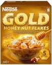 Хлопья кукурузные Nestle GOLD мед и орехи, 300 г