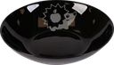 Тарелка суповая HOMECLUB Diva Black 20см, стекло, Арт. BNMQP80T