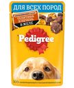 Корм Pedigree телятина и печень для взрослых собак в желе, 85г