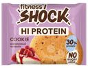 Печенье FitnesShock неглазированное Малиновый чизкейк, 35г