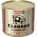 Свинина тушеная Семейный бюджет высший сорт, 500г