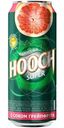 Напиток слабоалкогольный Hooch Супер со вкусом грейпфрута газированный 7.2%, 450мл