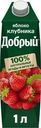 Напиток Добрый яблоко, клубника сокосодержащий 1л