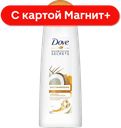 DOVE Шампунь Восст с куркумой/кокос маслом 250 мл(Юнил):6/12
