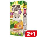 ДАРЫ КУБАНИ Сок яблоко/груша освет с 5мес 0,2л т/пак(ЮСК):15