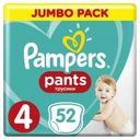 Трусики Pampers Pants 4 (9-15 кг) 52 шт