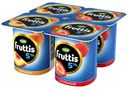 Продукт йогуртный Fruttis пастеризованный клубника-персик 5%, 115 г