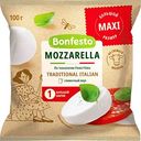 Сыр мягкий Моцарелла Bonfesto 45%, 100г