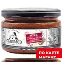 ОБЛОМОВ Мусс красная фасоль/кинза/грец орехи 230г ст/б:6