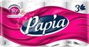  Бумага туалетная PAPIA 3-слоя белая 