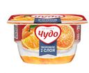 Десерт творожный «Чудо» 2 слоя Испанский апельсин 4.2%, 100 г