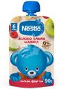 Пюре Nestle яблоко-банан-малина с 6 месяцев, 90г